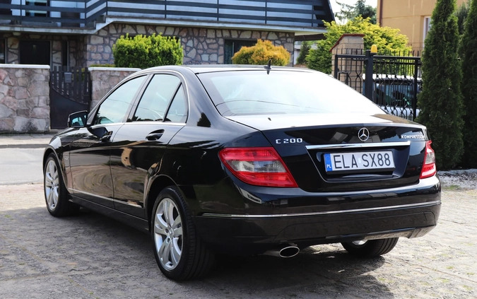 Mercedes-Benz Klasa C cena 36900 przebieg: 231000, rok produkcji 2008 z Borek Wielkopolski małe 379